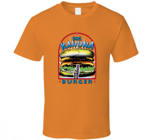 Big Kahuna Burgers Hawaiian Pulp Fiction Fan T Shirt