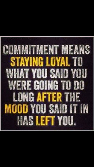 Self motivation is key!! Being committed
