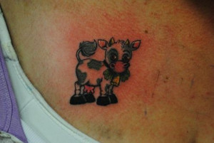 Funny Cows Cartoon Tattoo Pictures To Pin On Pinterest HD