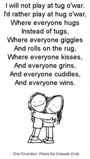 Where the Sidewalk Ends. Shel Silverstein:) loved this book:)