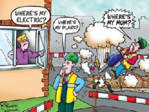 Funny Electrical Safety Cartoon
