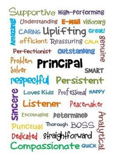 ... for your principal for boss's day or even the end of the year.... More