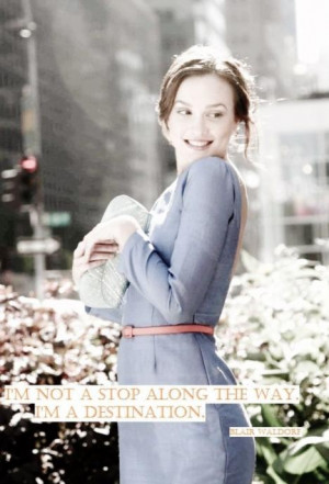 Nine Very Memorable Quotes from Blair Waldorf