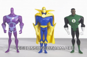 Parasite, Dr. Fate, Green Lantern