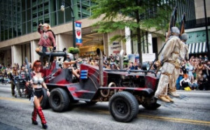 copy/replica of famous t.v./film cars