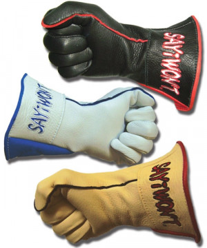 Bull Riding Glove Black Right Hand