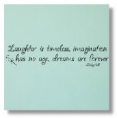 ... age, Dreams are forever -Tinkerbell vinyl lettering wall quote sticker