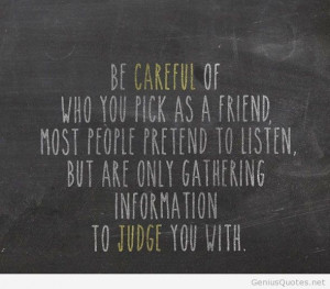 ... of who you pick as a friend inspirational daily quotes about friends