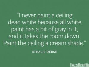 House Beaitful ceiling paint quote