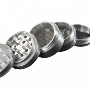 AEROSPACED 5 Piece Grinders Sifters (Double Screen)
