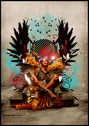 Celtic Warrior Back Tattoo