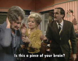 fawlty towers john cleese gif