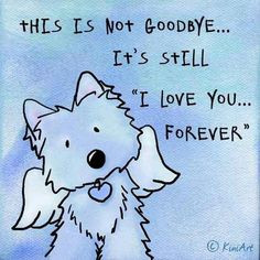 Forever. They do love us forever and I feel the same for all the pets ...