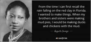 Augusta Savage Quotes