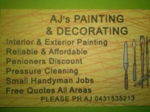 Ajs painting and handyman free quotes Adamstown Newcastle Area Preview