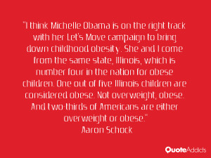 think Michelle Obama is on the right track with her Let's Move ...