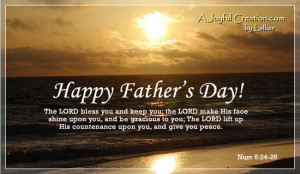 Happy Fathers Day Bible Sayings