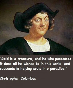 Christopher columbus famous quotes 3