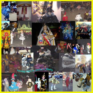 borracho, puesto que aparece danzando con una pareja con la cual