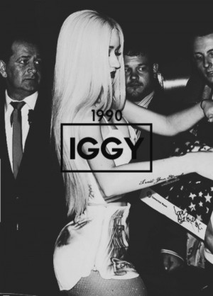 ... Black and White indie b&w Grunge singer blonde 90's blond hair Iggy