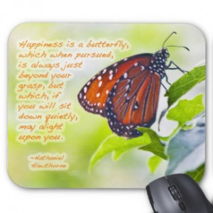 Butterfly Inspirational Photo Mousepad 2 by kellyjo529