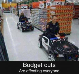 police in toy cars