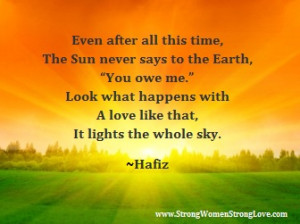 Hafiz Quotes About Love
