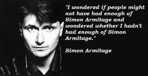 Simon armitage quotes 1