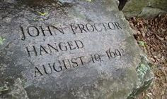 John Proctor, victim of the Salem, Massachuetts Witch Trials More