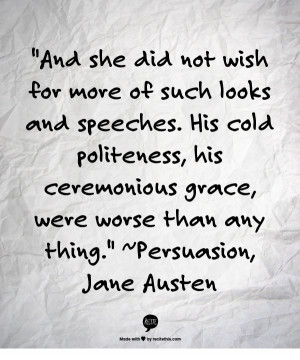 Persuasion, Jane Austen