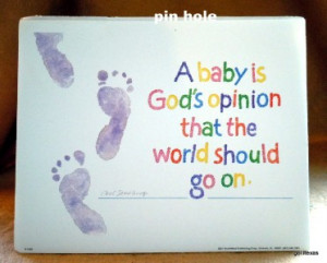 Details about Child Footprints Print 8x10