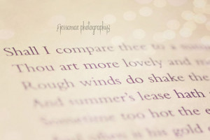 Typography Art - Shakespeare For My Love - Sonnet XXVII Shakespeare ...