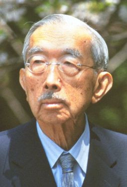 Emperor Hirohito, as photographed in 1988 (Asahi Shimbun file photo)