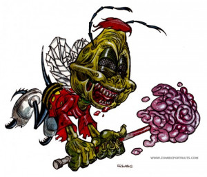 The Honey Nut Cheerios Zomb-Bee : Zombie Cereal Box Mascots of the ...