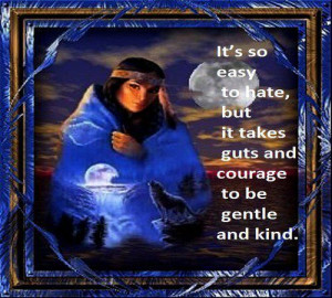 Courage to be gentle and kind