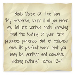Ever wonder why we face so many trials and tribulations in a given day ...