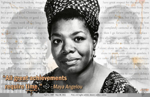 Maya Angelou Quote Wallpaper - by say.gi by TheSayGi
