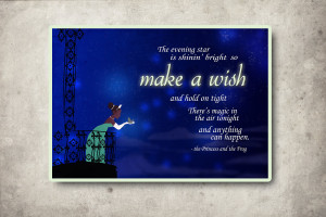 Disney Princess Tiana quote. :)