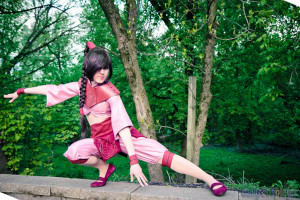 avatar the last airbender ty lee cosplay