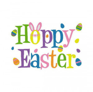 Hoppy Easter Clip Art