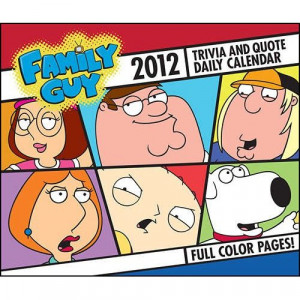 Family Guy Box Calendar 365 Days Of Trivia & Quotes Office Products