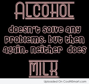 Alcohol Quotes, Sayings about alcoholic drinks