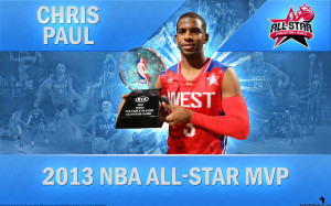 Chris Paul Wins 2013 NBA All Star MVP Wallpaper