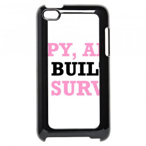 Breast Cancer Inspirational Quotes iPod Touch 4 Case