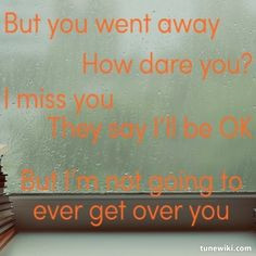 Totally cried when this came on! Over You ~ Miranda Lambert More
