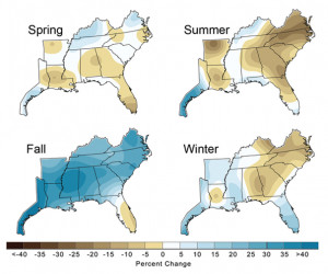United States Southeast Region Climate