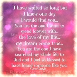 In My Life Forever Quotes ~ I Want To Spend My Life With You.. - Love ...