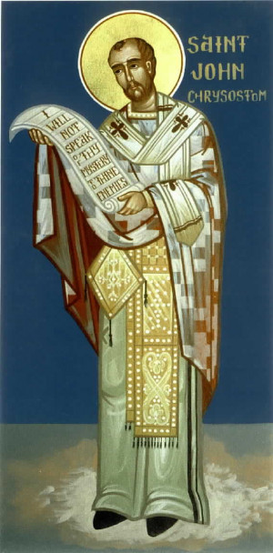 More Saint John Chrysostom images: