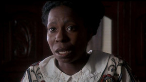 Whoopi Goldberg in The Color Purple as Celie Johnson
