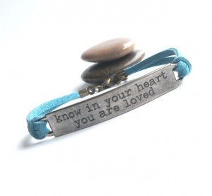 Affirmation Bracelet- Choose your quote, choose your color - $24.00 ...